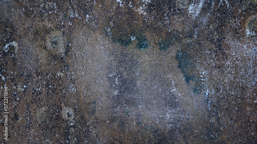 Dirty stains on an old concrete wall (spot focus) © Chaisi