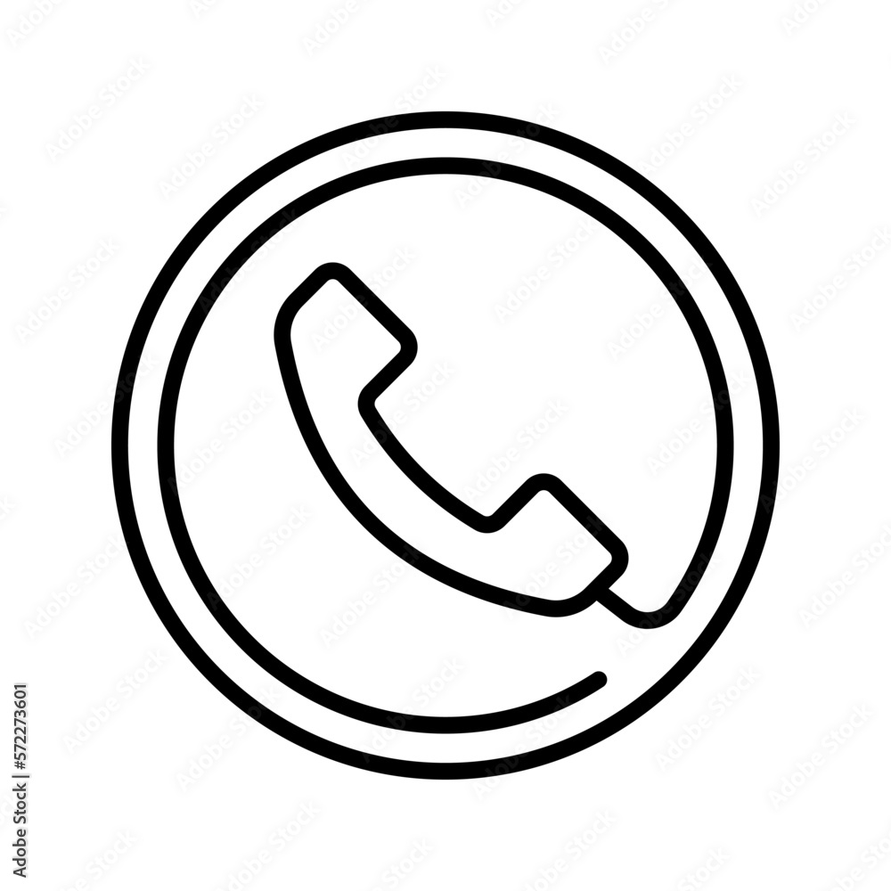 Telephone icon. sign for mobile concept and web design. vector illustration Telephone icon. sign for mobile concept and web design. vector illustration