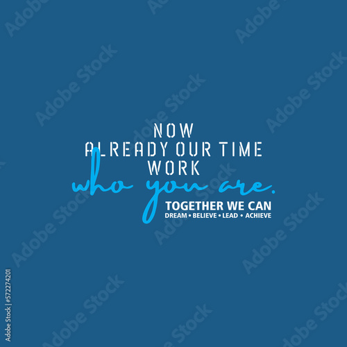 DESIGN VECTOR SIMPLE QUOTE MODERN UNTUK TEMPLATE KAOS