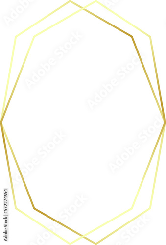 Elegant Golden Frame 