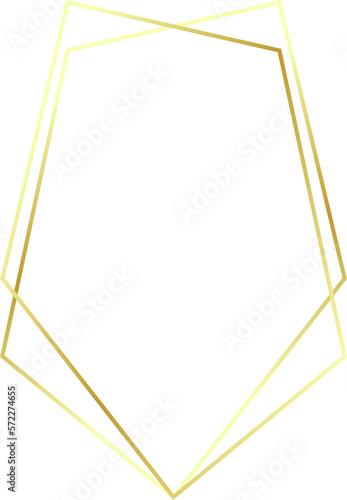 Elegant Golden Frame 