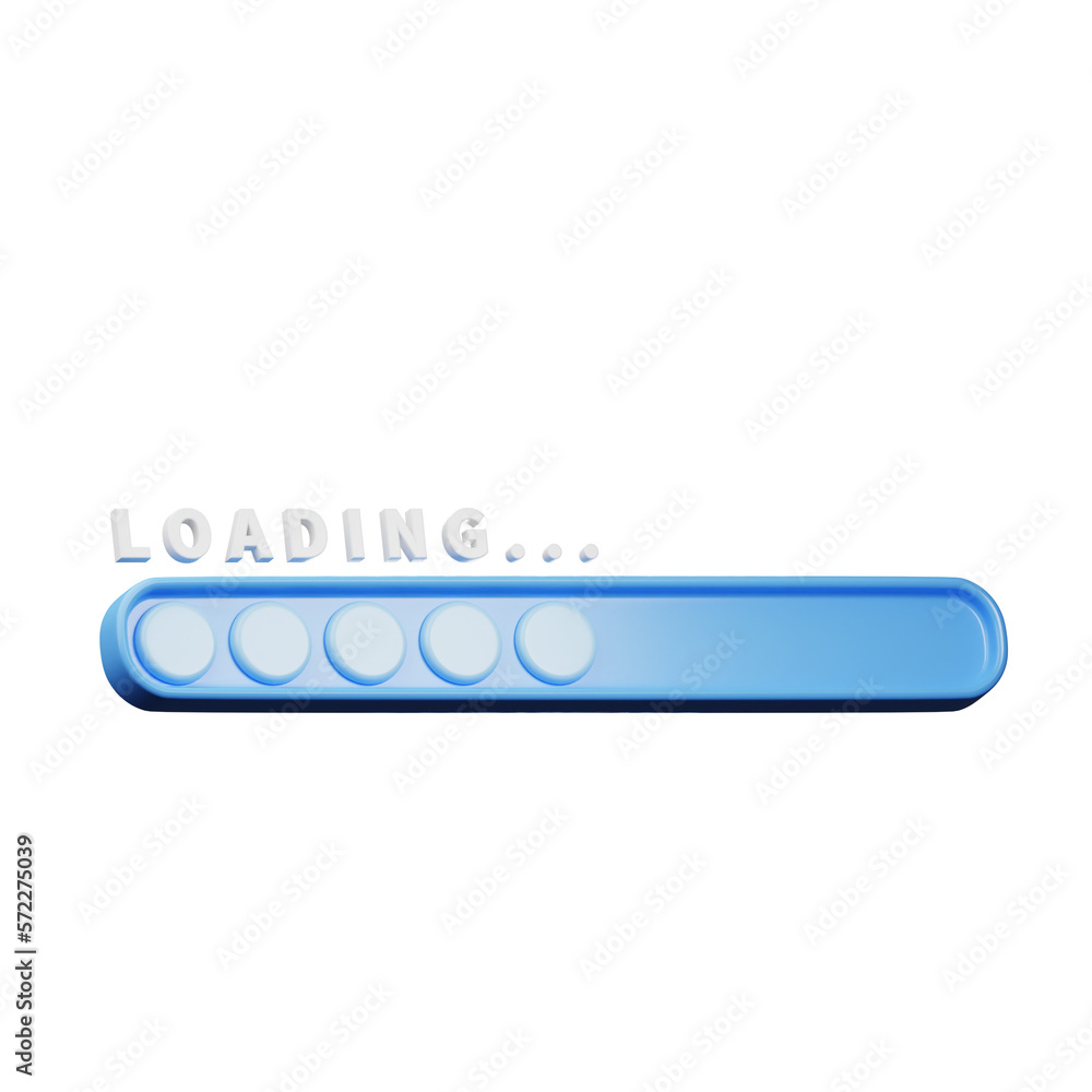3d render icon loading icon with 3d render style 3d render icon loading icon with 3d render style