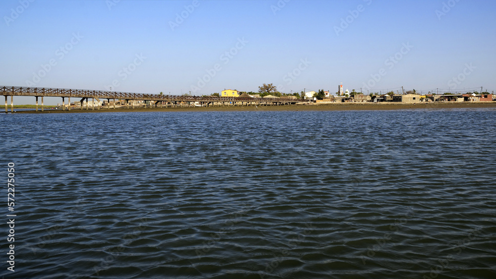 Lagune au Sénégal