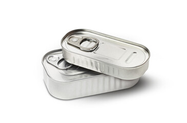 Preserve fish can isolated on a transparent background