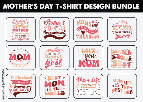 Mother's Day SVG T-shirt Design