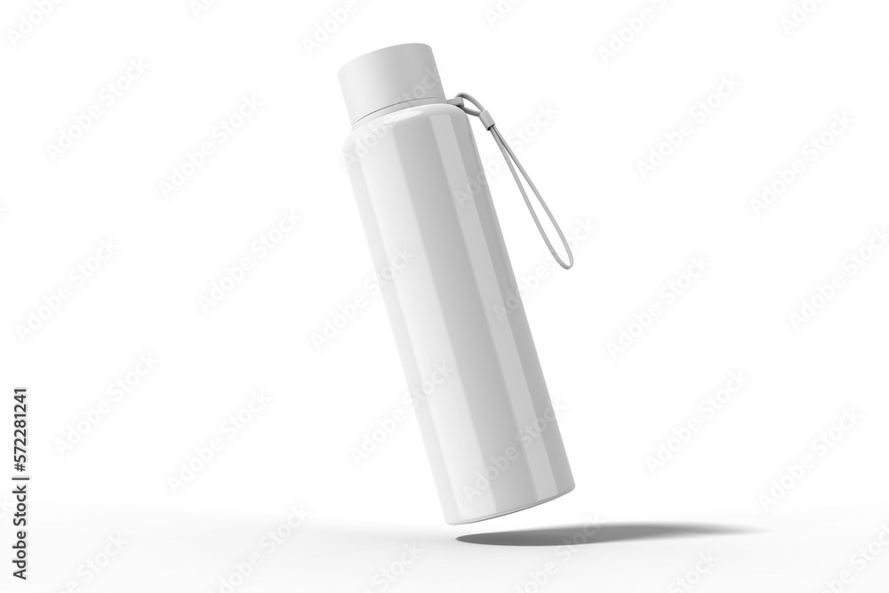 custom made wallpaper toronto digitalFloating of Metal Flask Bottle Transparent Background