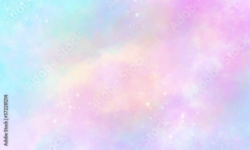 Abstract pastel watercolor with gradient fill, transitions and bends. Can be used for wallpaper, web page background, web banners.