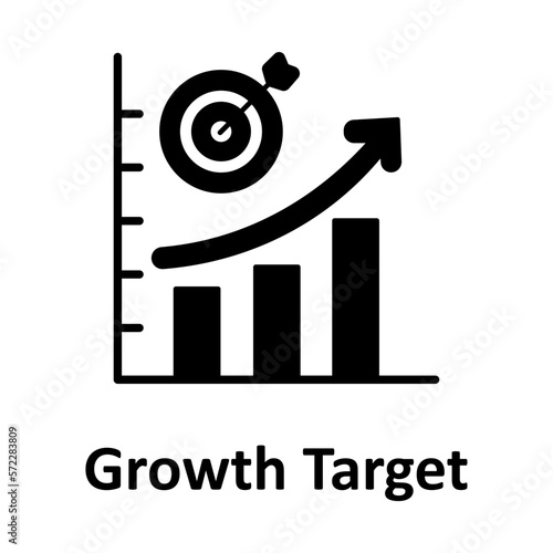  Growth vector icon easily modify

