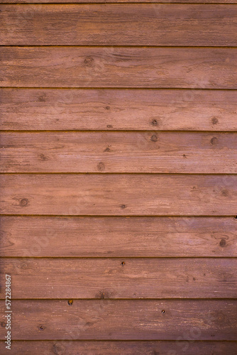ココア色の木の壁背景素材