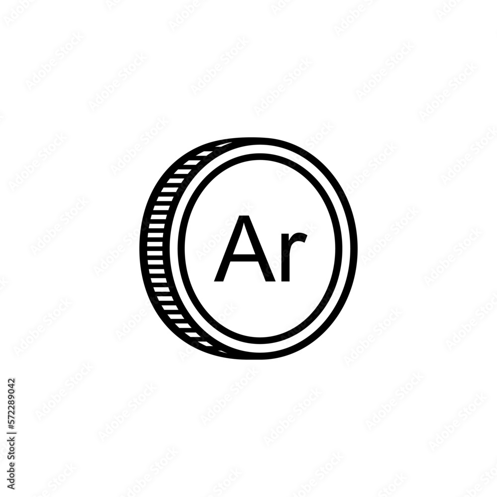 Madagascar Currency Symbol, Malagasy Ariary Icon, MGA Sign. Vector Illustration Madagascar Currency Symbol, Malagasy Ariary Icon, MGA Sign. Vector Illustration