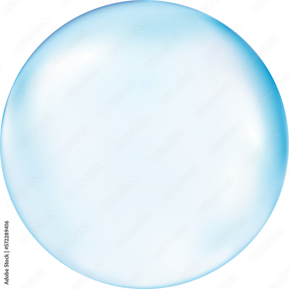 Realistic transparent 3d bubbles underwater . Soap bubbles vector illustration Realistic transparent 3d bubbles underwater . Soap bubbles vector illustration
