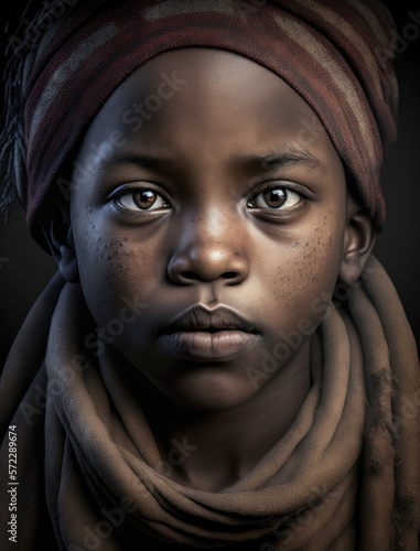 Tribal Portrait-Child Portrait