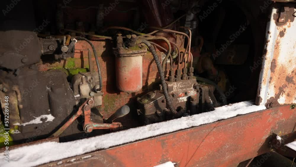 Old rusty equipment on scrap metal Old rusty equipment on scrap metal