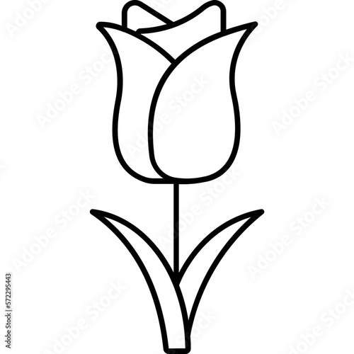 Spring flower Vector Icon fully editable

