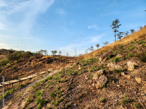 Khao Lon Adventure Point at Nakhon Nayok in Thailand.