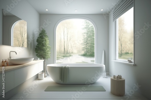 modern bathroom light interior design