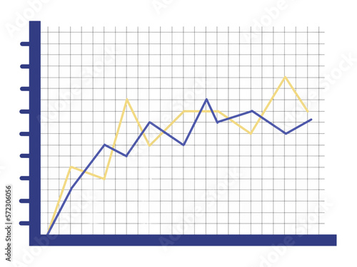 business graph chart, graph design, workflow, statistic chart, line graph for statistics concept