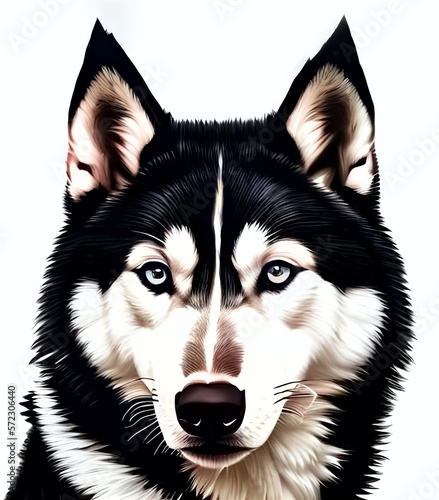 Husky portret © strawhatzk
