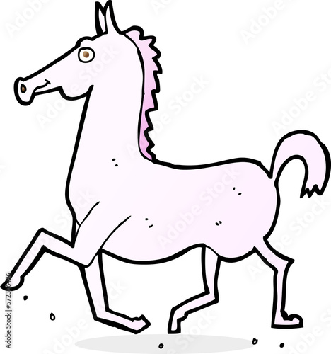 cartoon horse