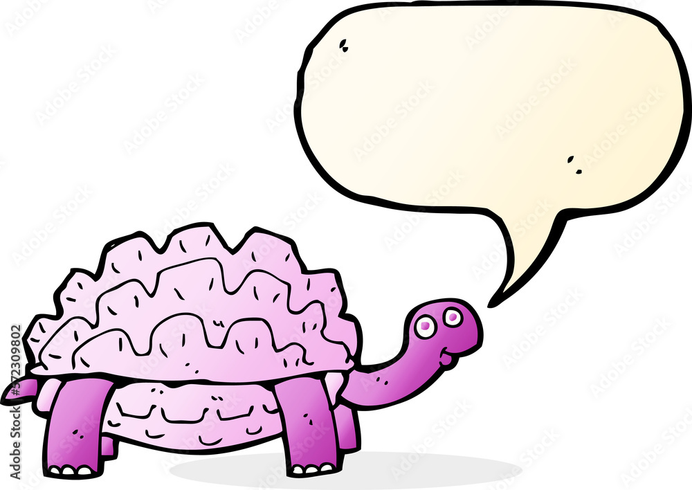cartoon tortoise with speech bubble cartoon tortoise with speech bubble