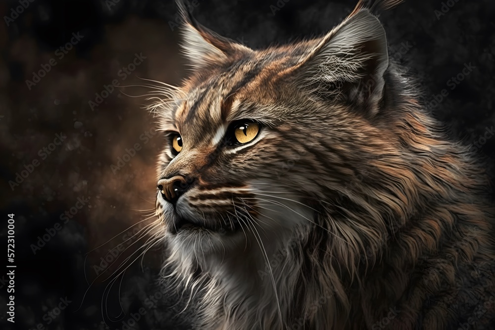 Obraz premium cat created using AI Generative Technology