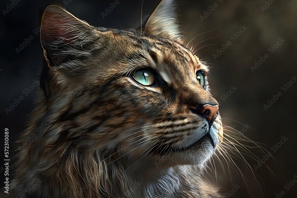 Obraz premium cat created using AI Generative Technology