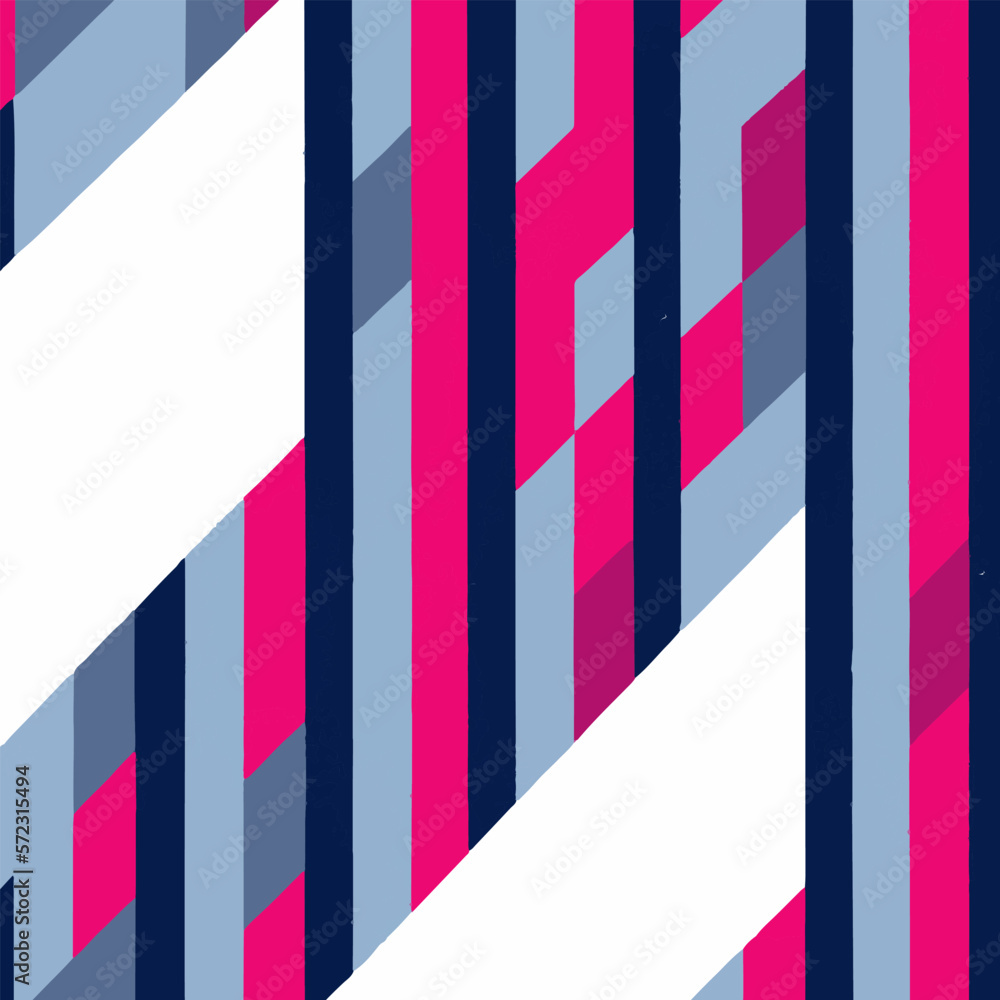 Obraz premium Pattern Art Lines Vector Background Style.