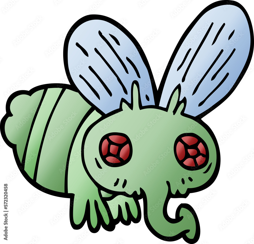cartoon doodle of a fly cartoon doodle of a fly