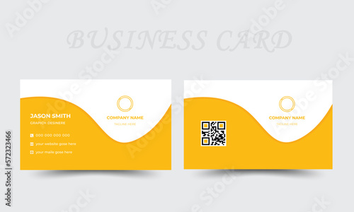  Business card Design,double sided business card, Minimalist Visiting Crad .template