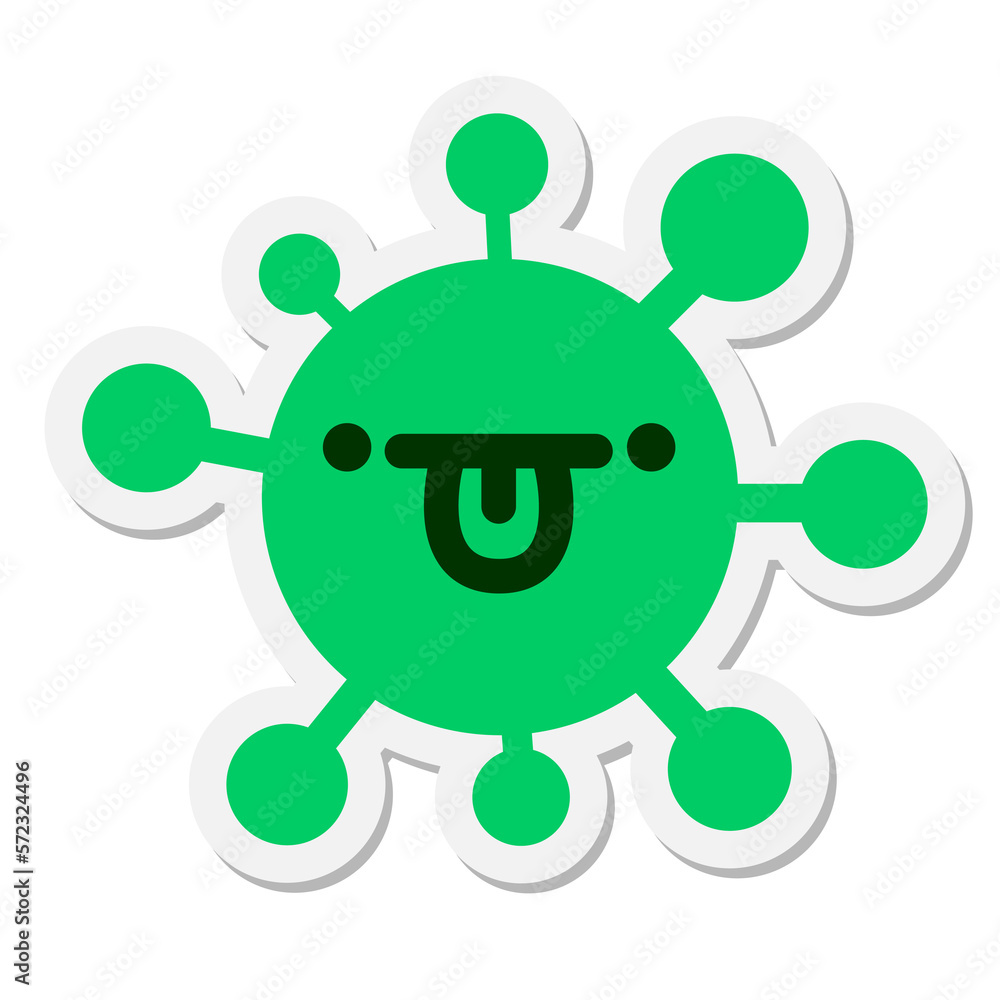 blank virus sticker blank virus sticker