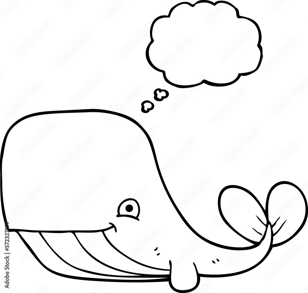 thought bubble cartoon happy whale thought bubble cartoon happy whale