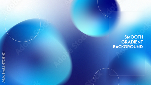 abstract blue smooth gradient background
