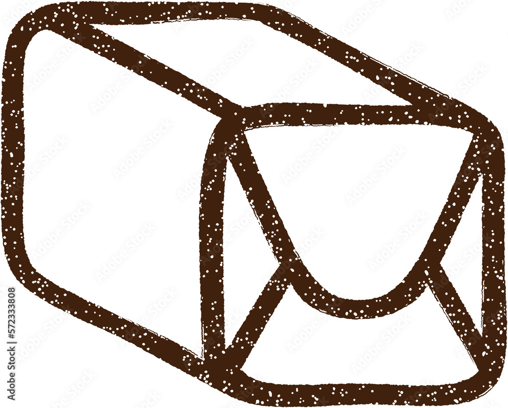 Wrapped Parcel Charcoal Drawing Wrapped Parcel Charcoal Drawing