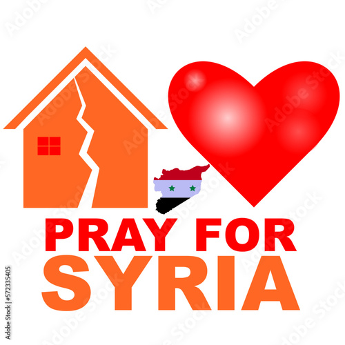 Pray for Syria Earthquake disaster victims Save life. Support and show solidarity with the Turkish and Syrian people. Turkey map, Syria Map. Turkey Flag, Syria Flag. prays due Help People.