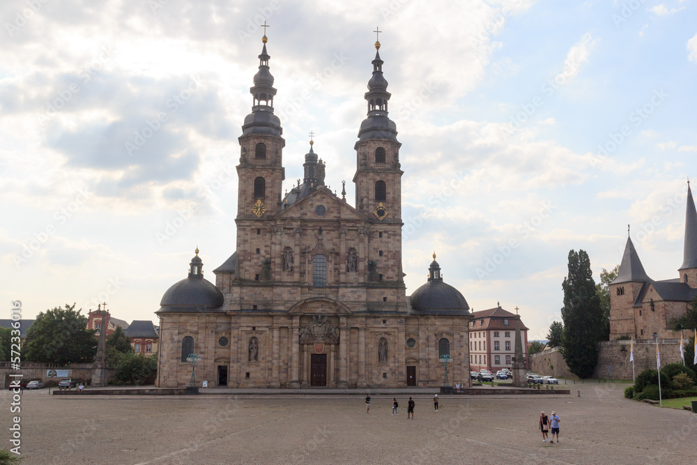 Church Fulda Cathedral (The Cathedral of Christ the Saviour), Germany