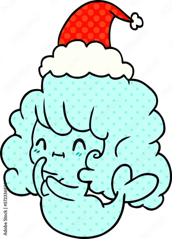 christmas cartoon of kawaii ghost christmas cartoon of kawaii ghost