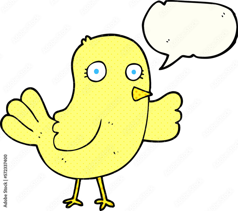 comic book speech bubble cartoon bird comic book speech bubble cartoon bird