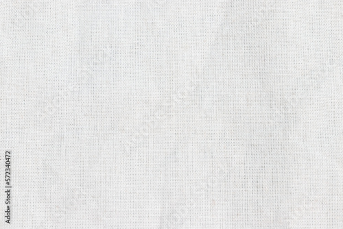 white fabric texture background,natural linen texture © Nisit