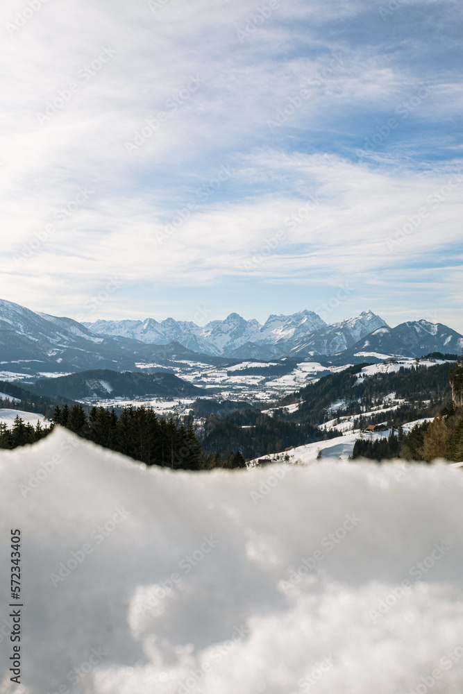 Sunny Winterday in Rosenau am Hengstpaß