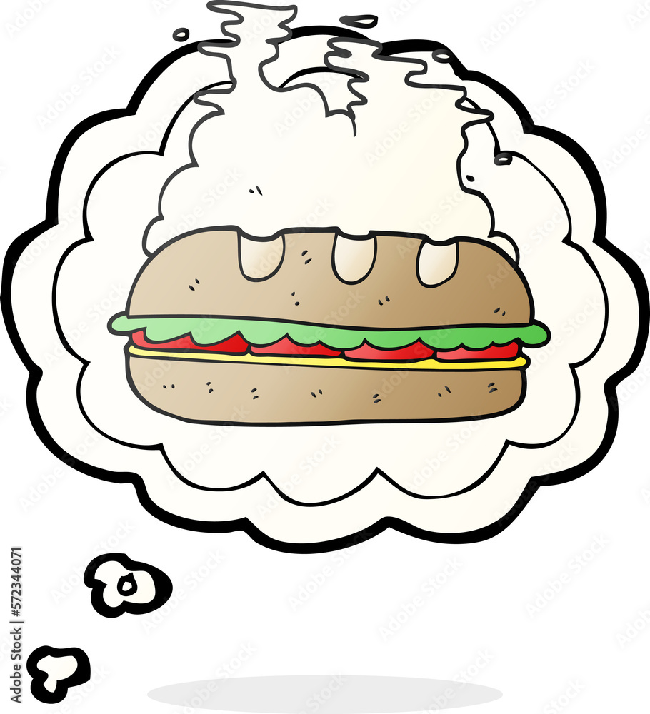 thought bubble cartoon huge sandwich thought bubble cartoon huge sandwich