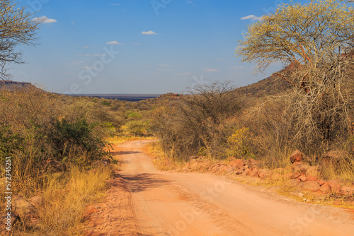 Andersson Trail in Waterberg Plateau National Park, Kalahari, Otjiwarongo, Namibia, Africa. photo