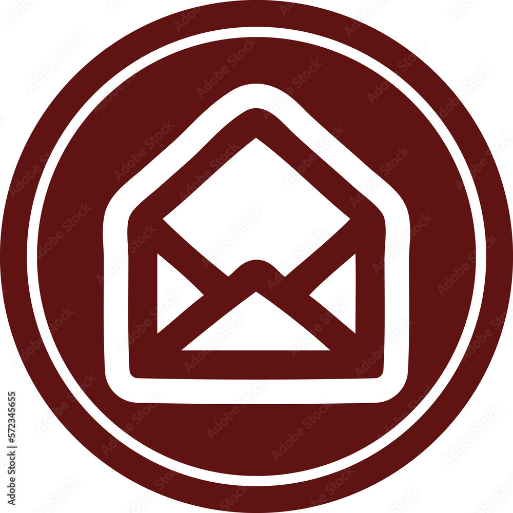 envelope letter circular icon envelope letter circular icon