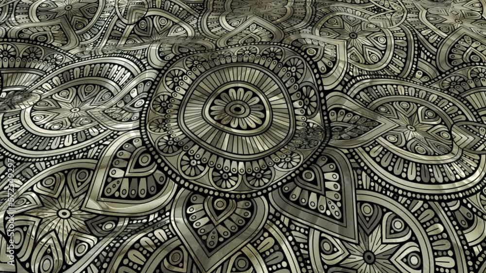 Ethnic Loop 3D Video Animation