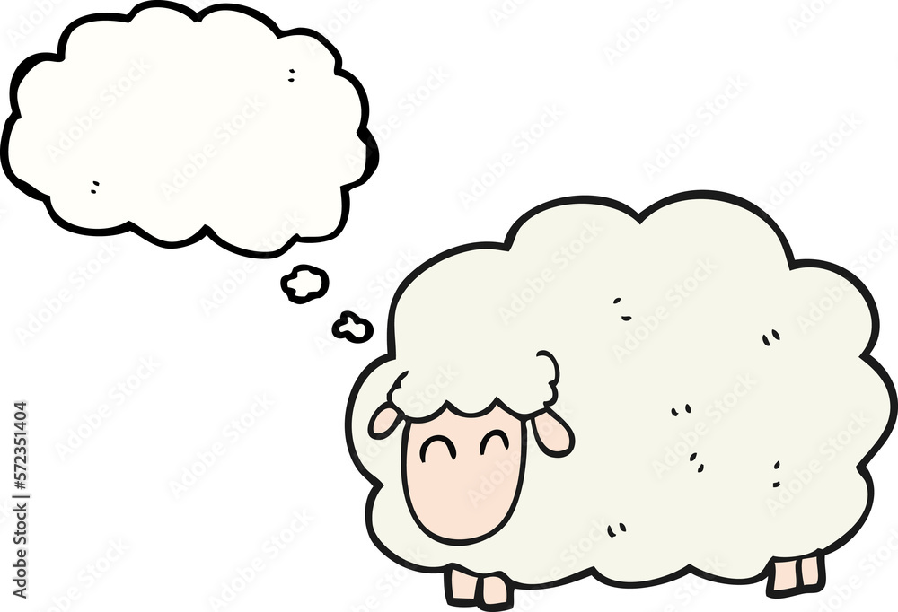 thought bubble cartoon sheep thought bubble cartoon sheep