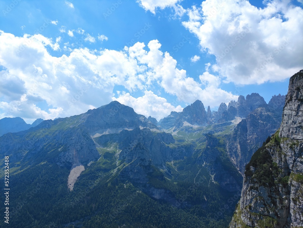 Naklejka premium mountains