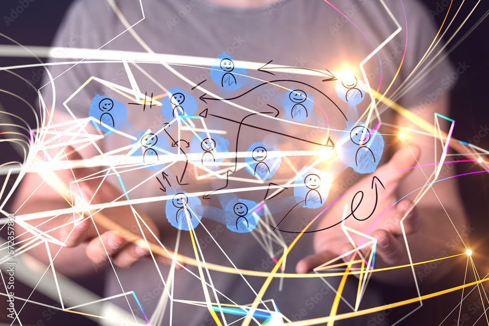 people network structure HR - Human resources management and recruitment people network structure HR - Human resources management and recruitment