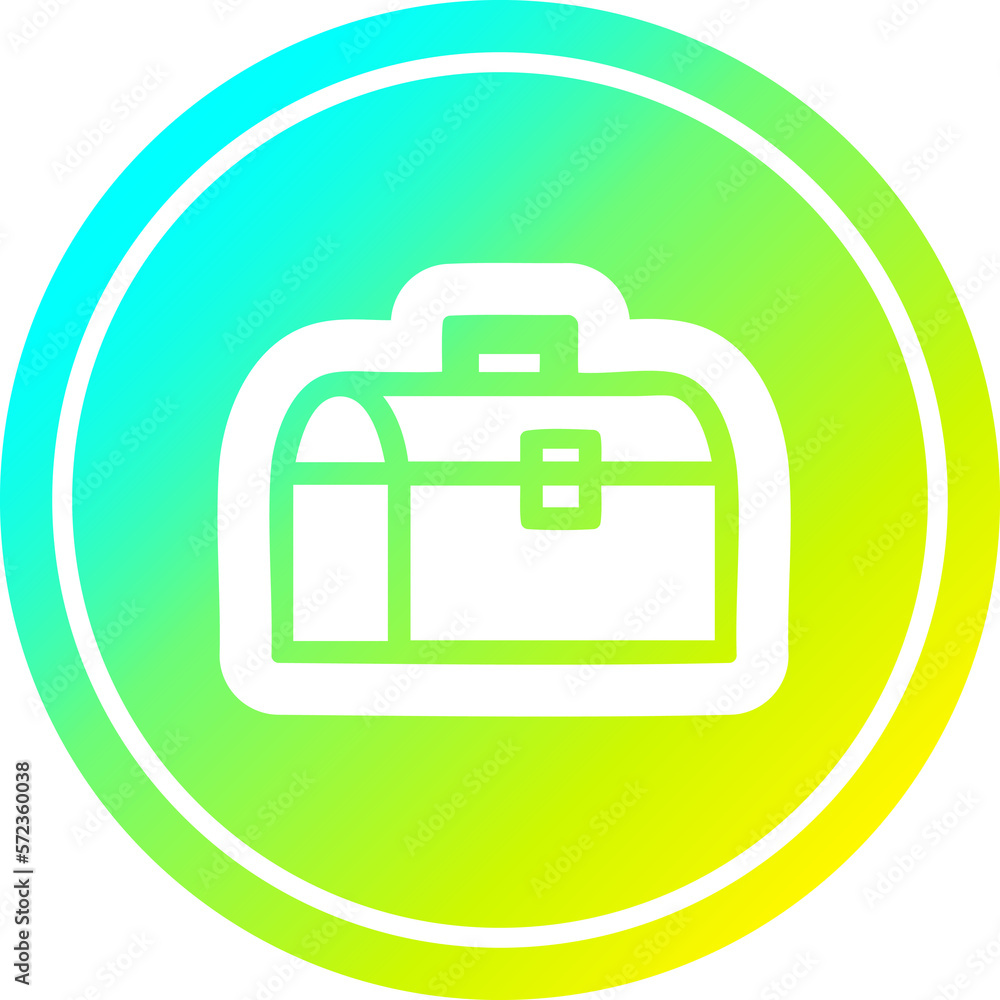 tool box circular in cold gradient spectrum tool box circular in cold gradient spectrum