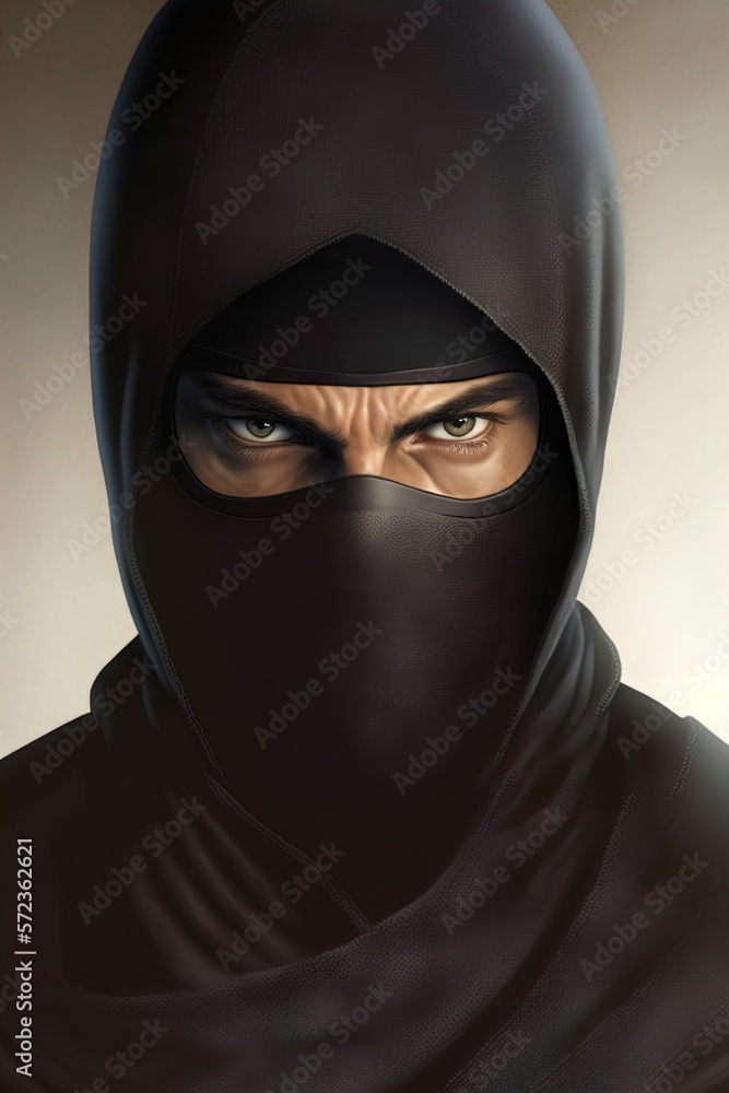 A deadly Ninja assassin. A deadly Ninja assassin.