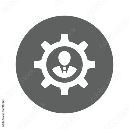 Technical Expert icon. Vector illustration.