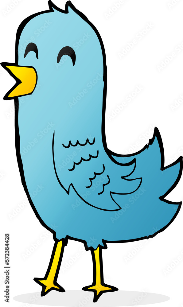 cartoon happy bird cartoon happy bird